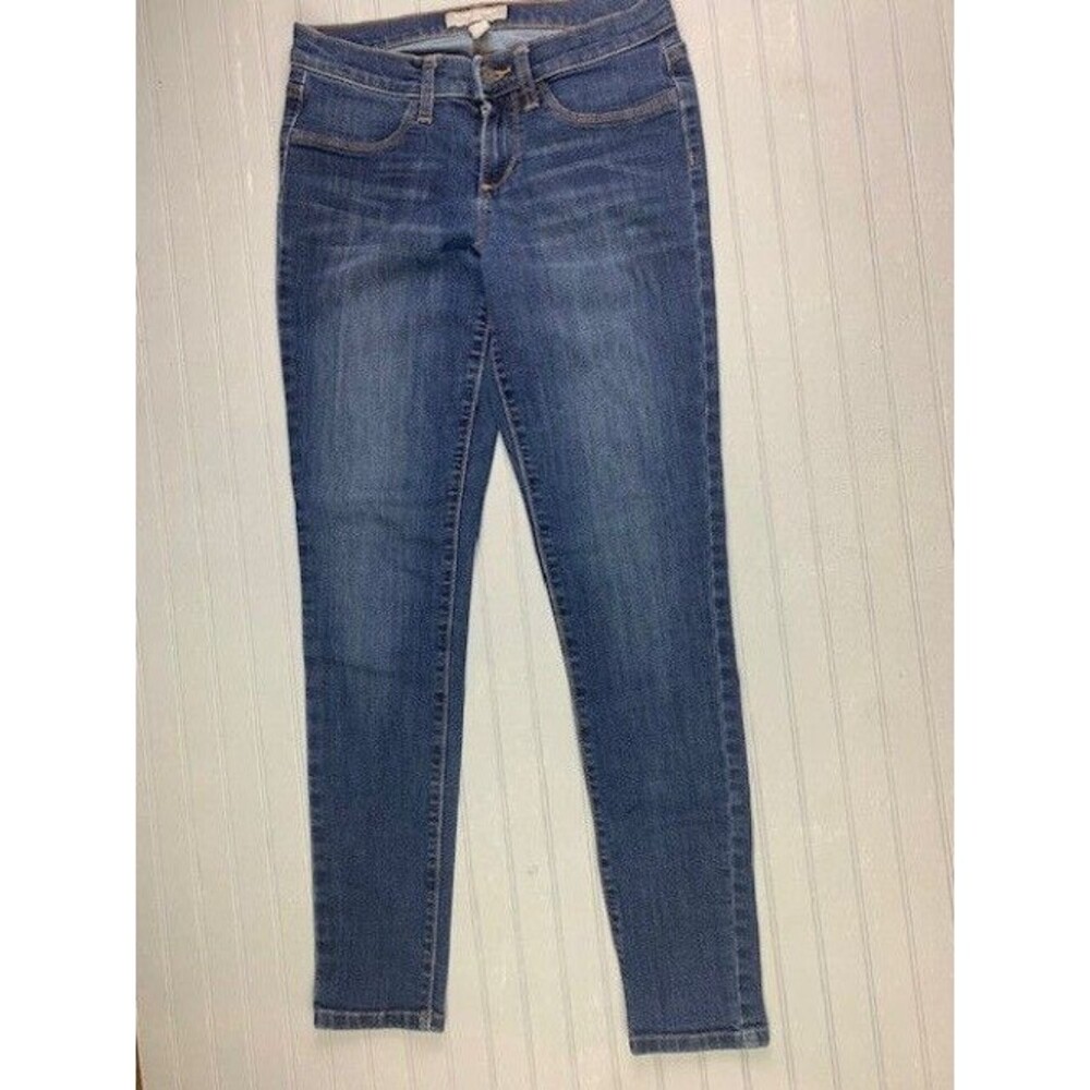 Banana Republic Size 26 2 Womens Jeans Legging Stretch Skinny Med Wash Low Rise